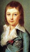 Alexander Kucharsky, Portrait of Dauphin Louis Charles of France